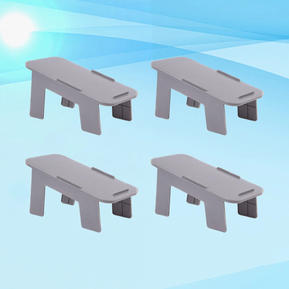 

4Pcs Shoes Stand Heavy Duty Double Tier Shoes Rack for Home Use Easy Install Non Slip Shoe Rack for Sandals Slippers Flats