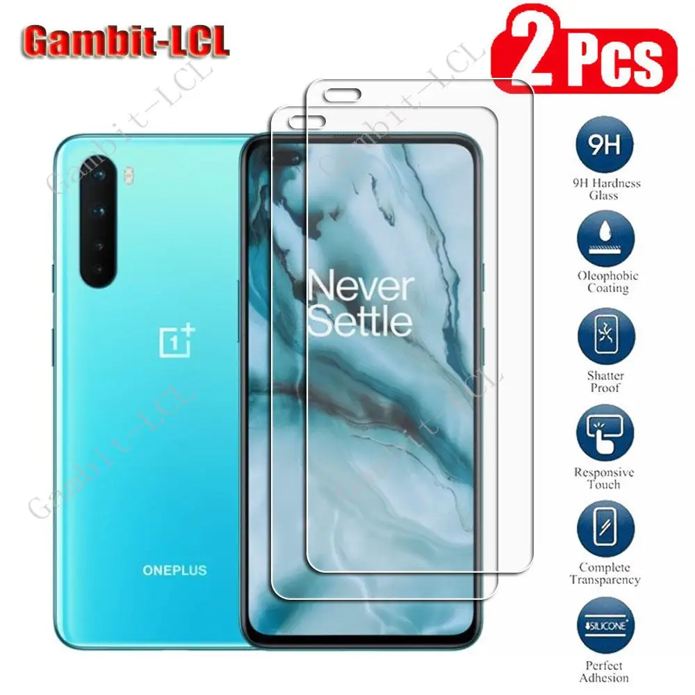 2Pcs Original Protection Tempered Glass For OnePlus Nord  6.44