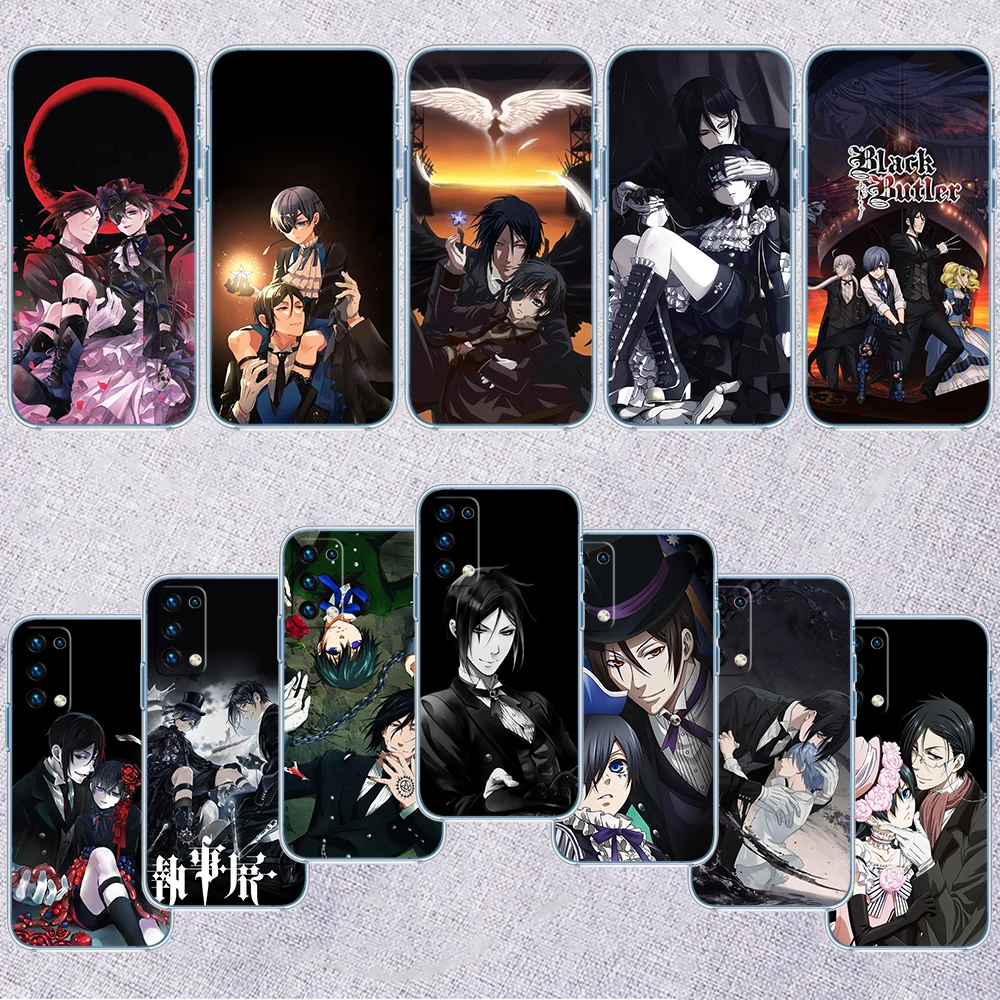 IM12 Black Butler Transparent Phone Case for Motorola Moto G40 G04 G05 One Ace Action  Fusion + Plus Hyper Macro Vision Zoom view 2