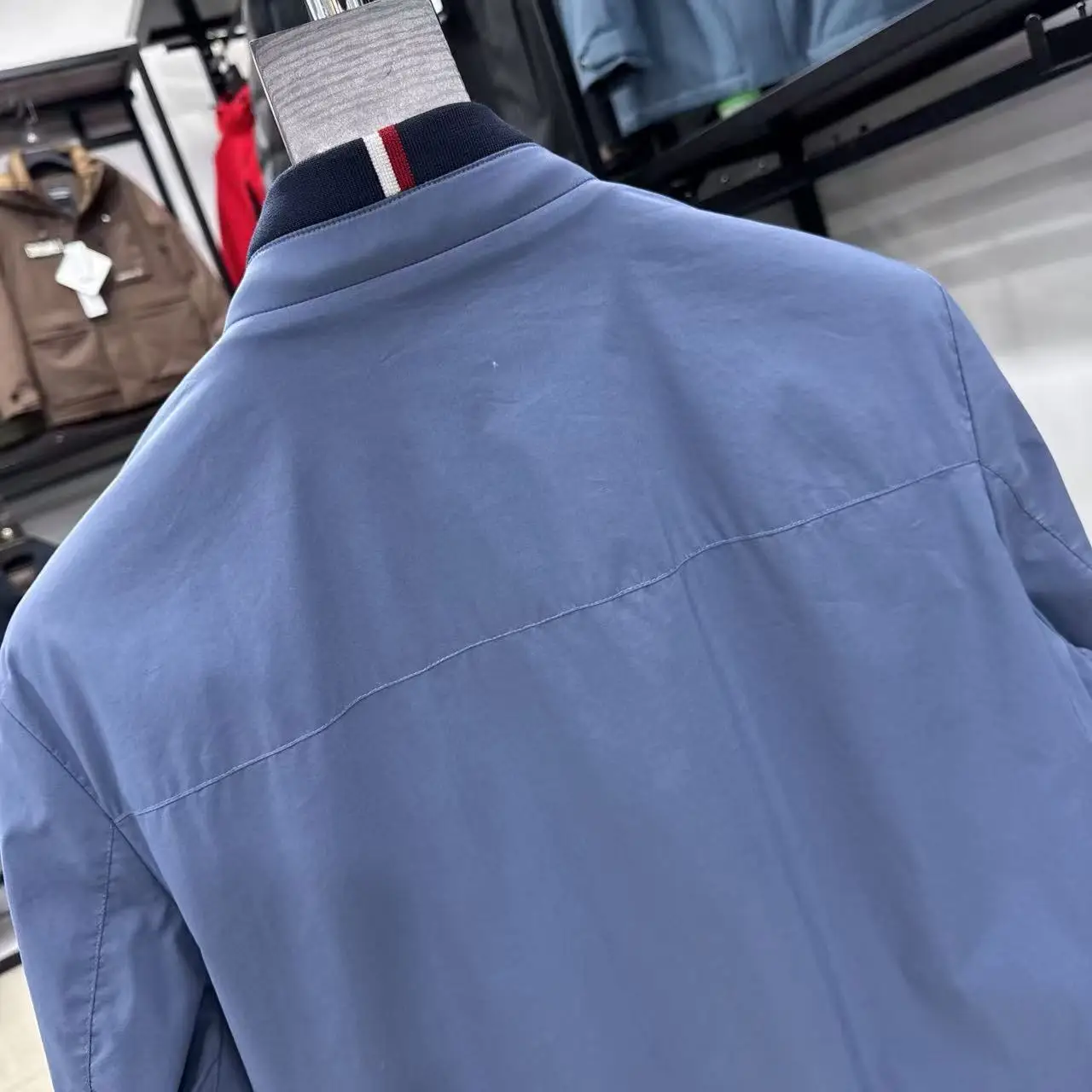 

ex Двусторонняя одежда из смеси хлопка и полиэстера, повседневная осенняя верхняя одежда Jaet, удобное модное пальто M