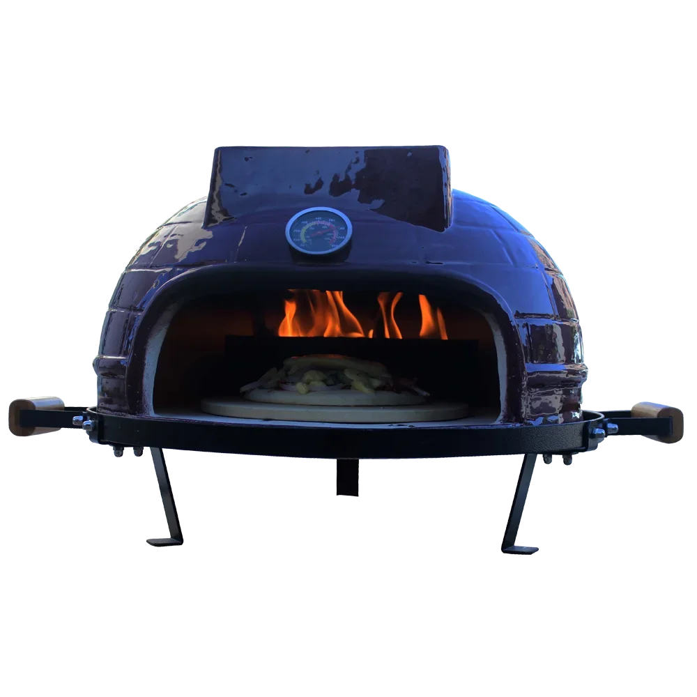 Auplex Italian Pizza oven Commercial/Restaurant Tabletop Modern Stone Pizza oven Mobile Outdoor Wood Fired Pizza Oven