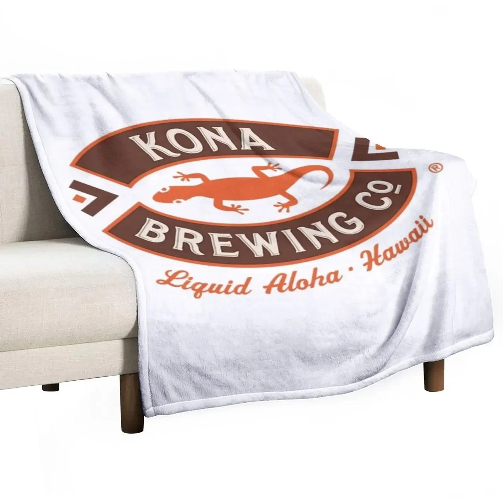 BEST SELLER - Kona Brewing Throw Blanket Custom Multi-Purpose Decorative Throw Blankets