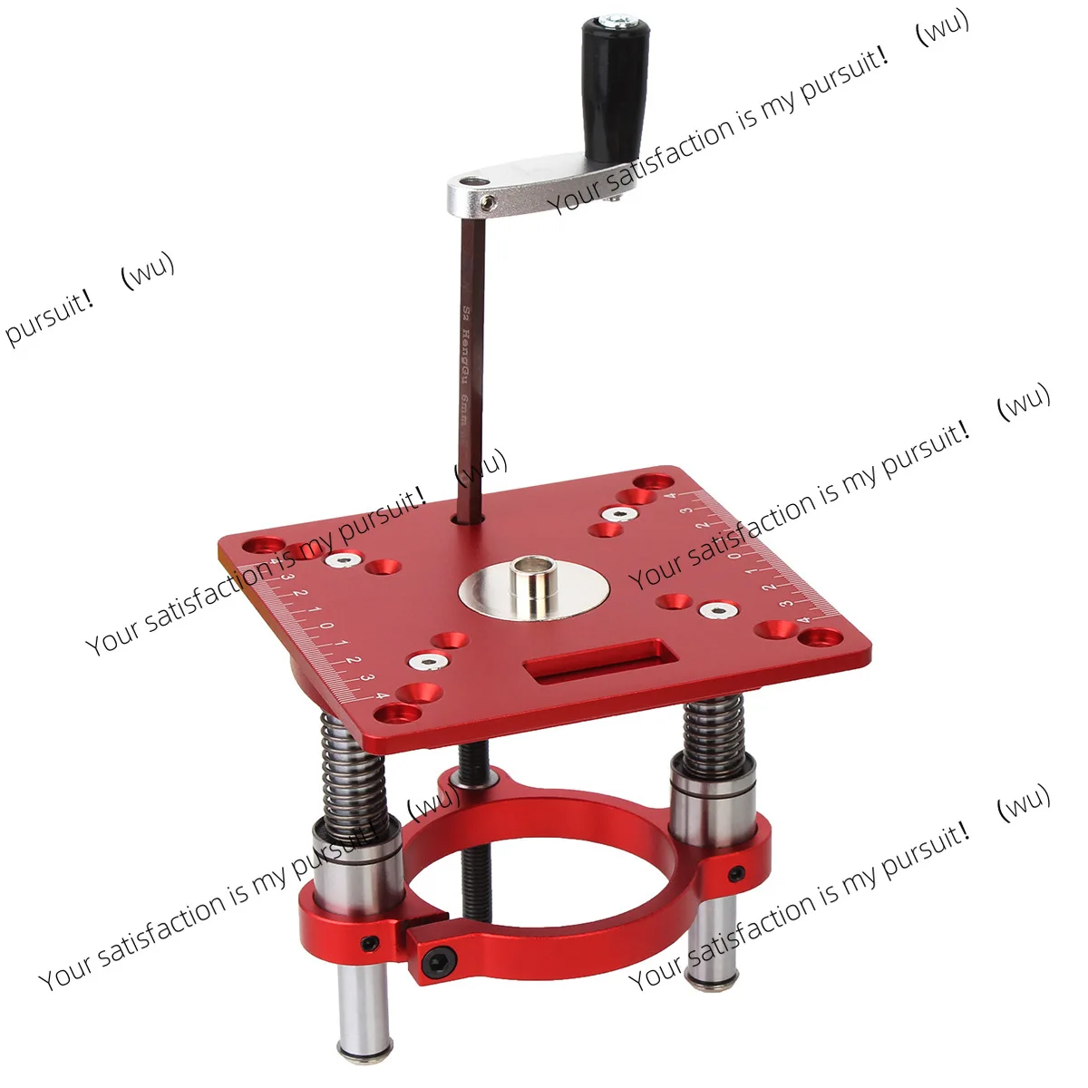 Woodworking table table saw 65mm engraving machine with aluminum trimming table insert plate cutting