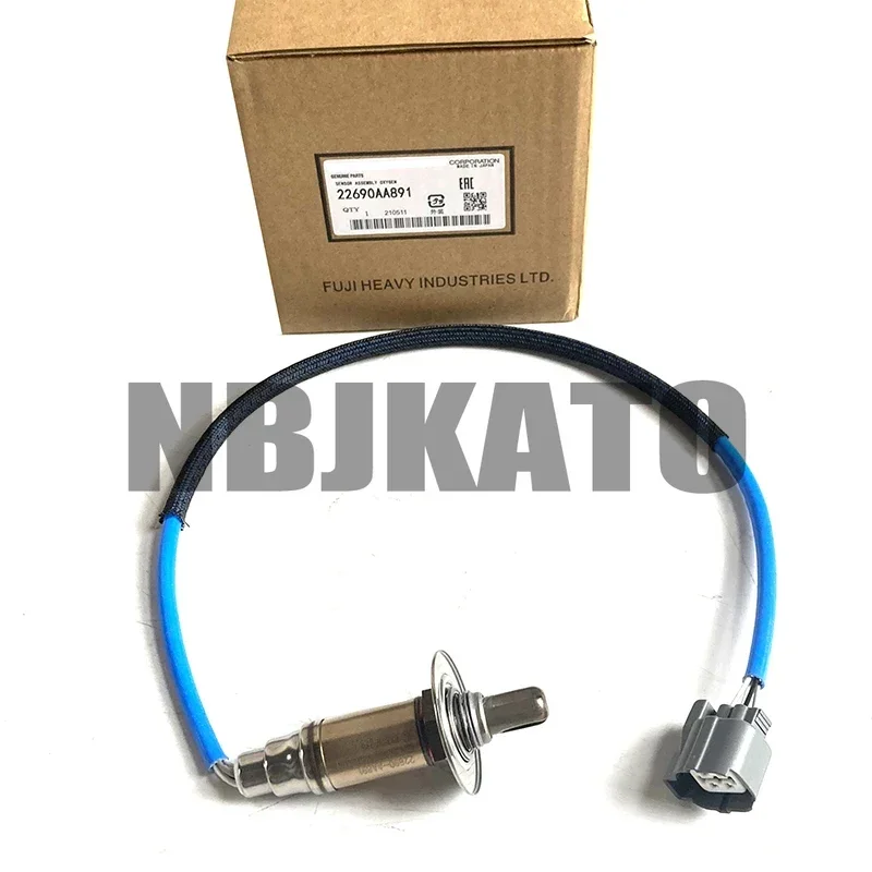 NBJKATO Brand New 22690AA891 Rear O2 Oxygen Sensor Air Fuel Ratio For 2005-2012 Subaru Impreza Legacy Forester 2.0L