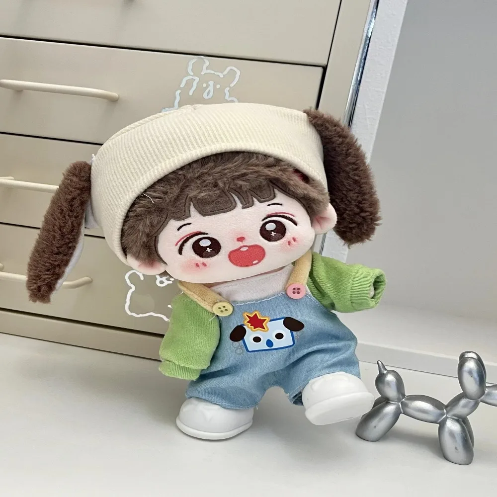 만화 20cm 면 인형 인형 옷 여러 스타일 BJD 귀여운 복장 선물 코스프레 소품 인형 전체 세트 플러시 장난감