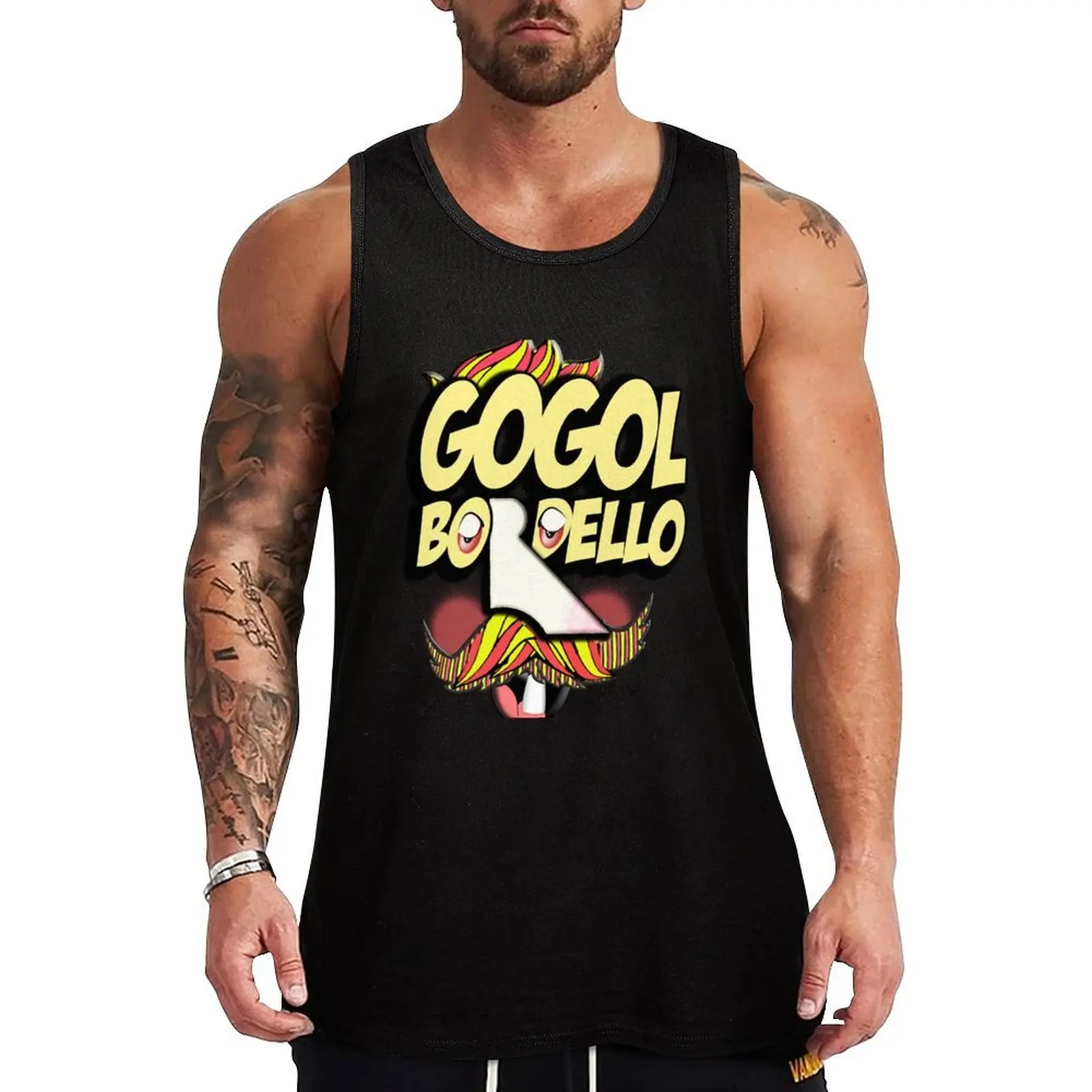 Gogol Bordello - Tarantara Tank Top Sleeveless Gym Tank Top Fitness Training Quick Dry