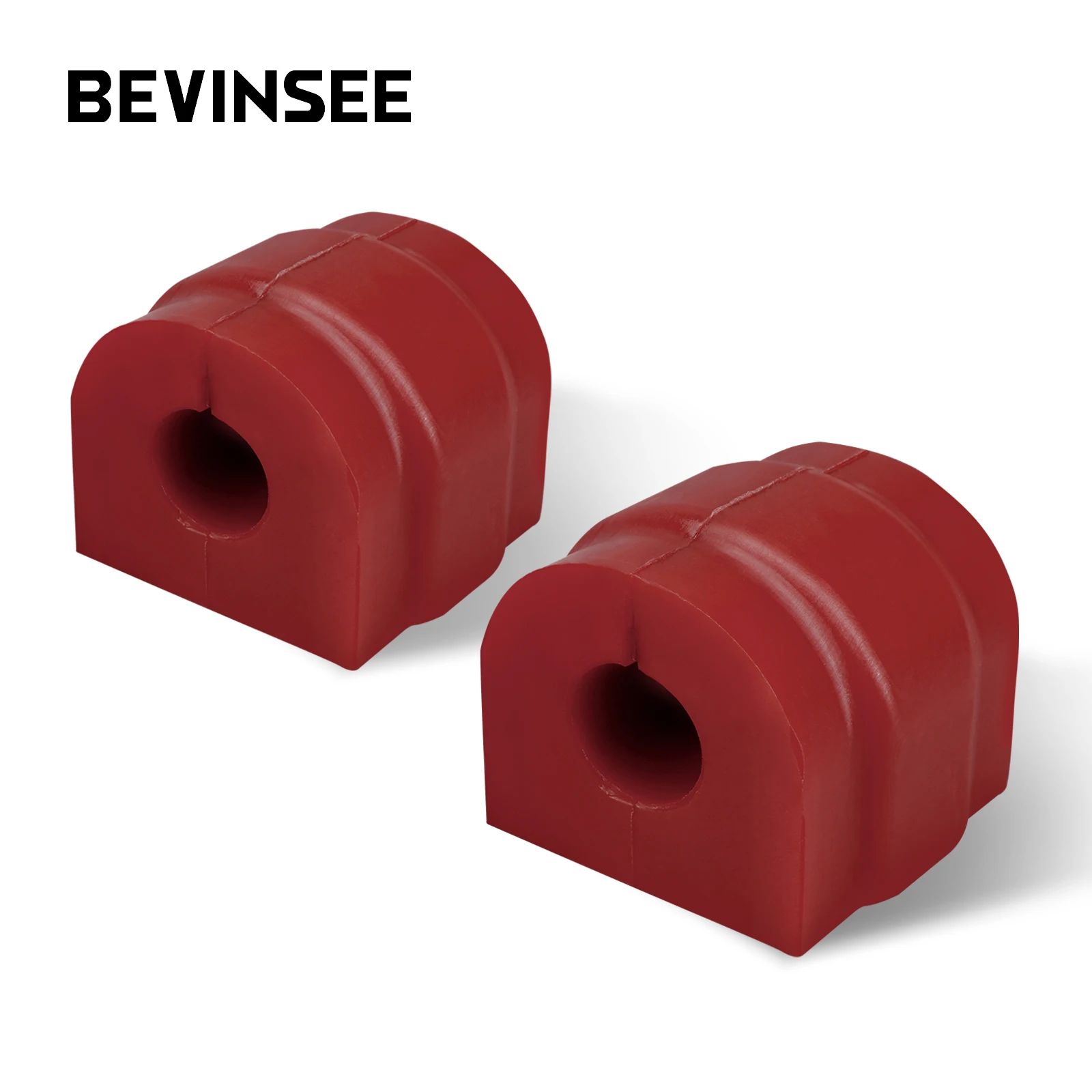 

BEVINSEE 80A Front Stabilizer Rubber Mounting Polyurethane Bushing Car Outer Parts for BMW E46 1999-2006 31351097179