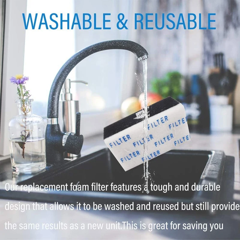 16 Pack เปลี่ยนโฟมสูญญากาศ Pre-Filter ชุดสําหรับ Hoover Impulse BH53020 เครื่องดูดฝุ่นไร้สาย,เปรียบเทียบกับ 440012835