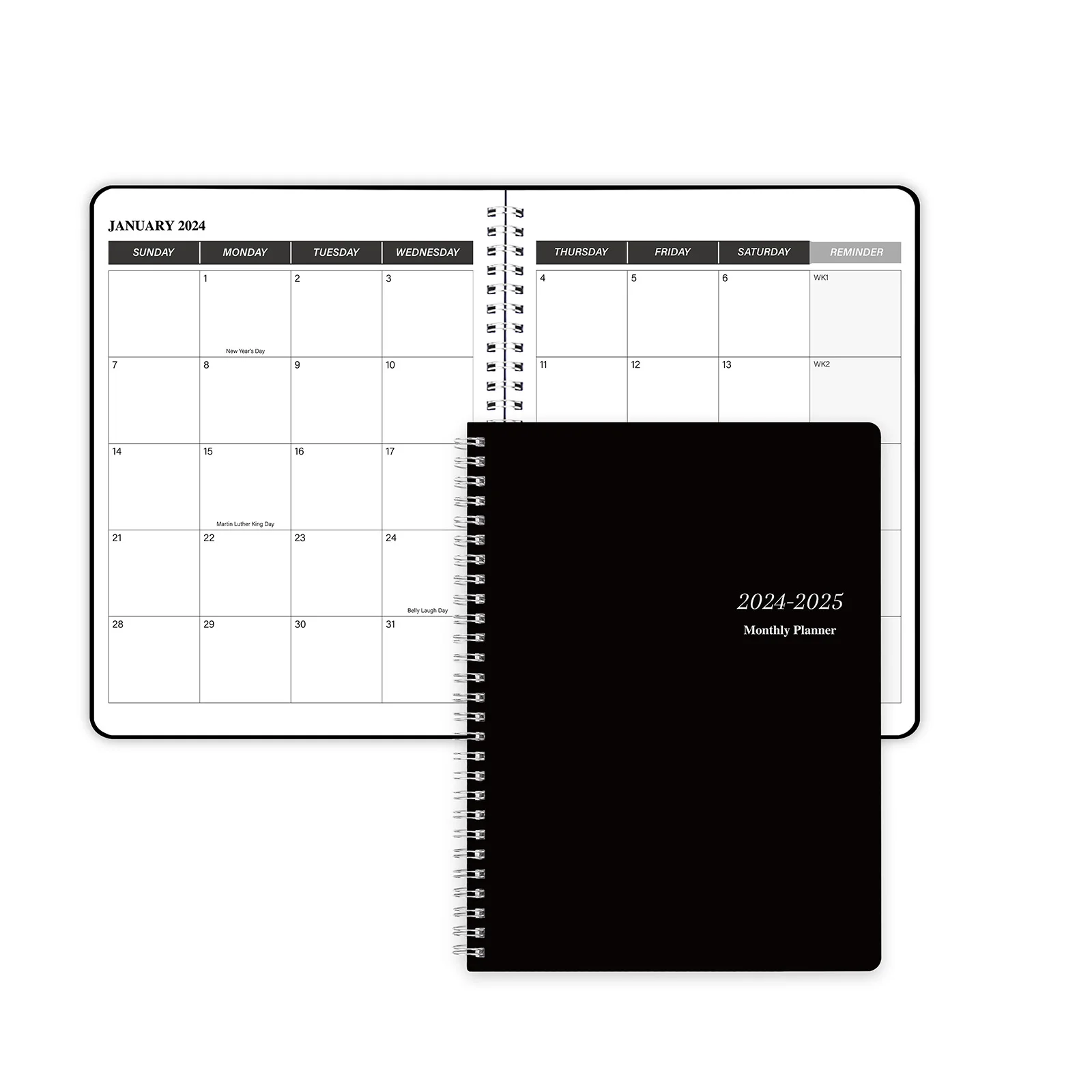 2024 Planner Agenda A5 Notebook Planning This 52 sheets Planner Schedule Stationery School Office Supplies Stationery