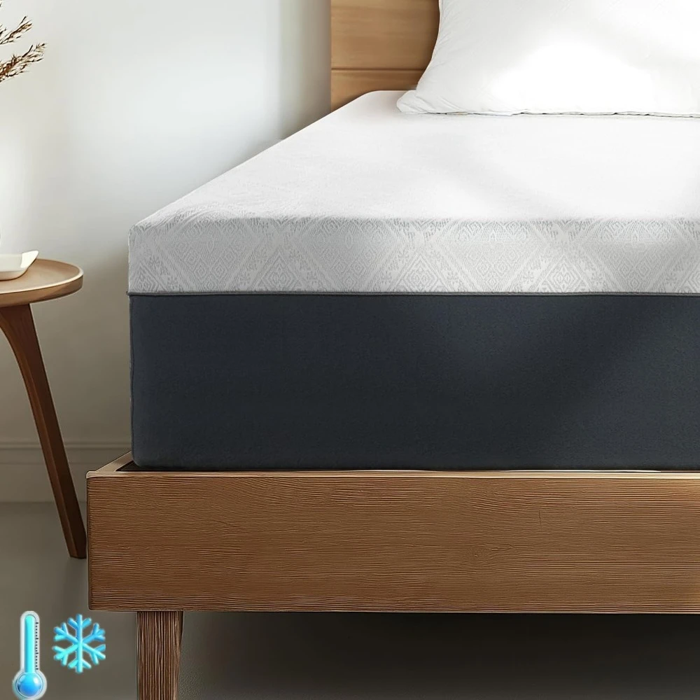 

Queen Size Mattress, 10 Inch Cooling-gel Memory Foam Mattress Made In Usa, Certipur-us Certified Mattresses In A Box, Medium Fi