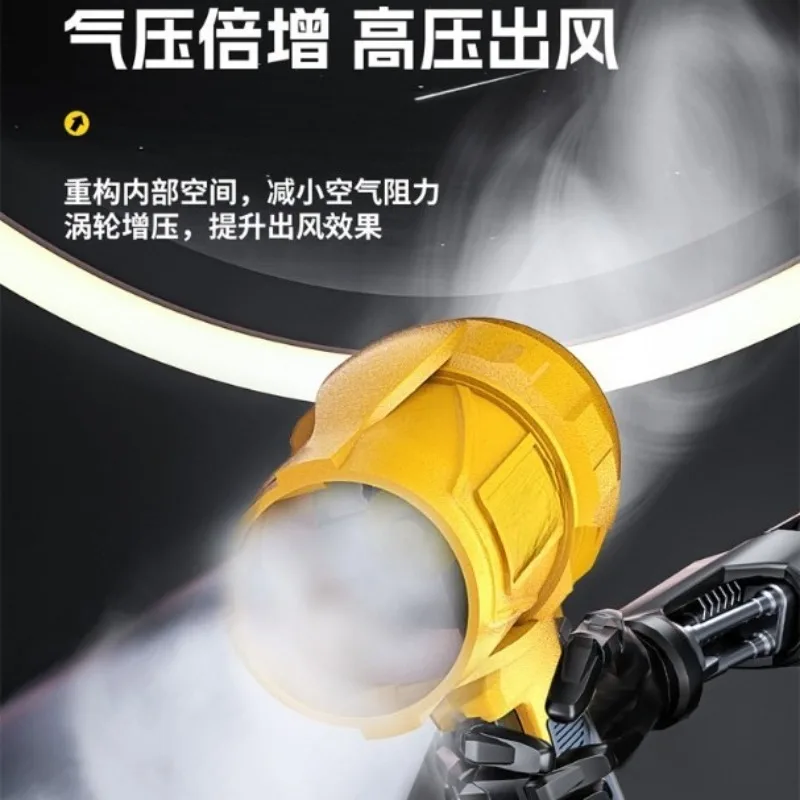 Storm Brushless Lithium Battery Leaf Blower Dust Blower High Power Wireless Charging Turbocharged Violent Fan