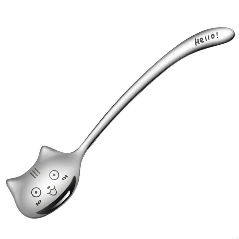 

Lovely Coffee Stainless Steel Tableware Tea Spoon Stir Bar Spoon Stirring Spoon L5BE
