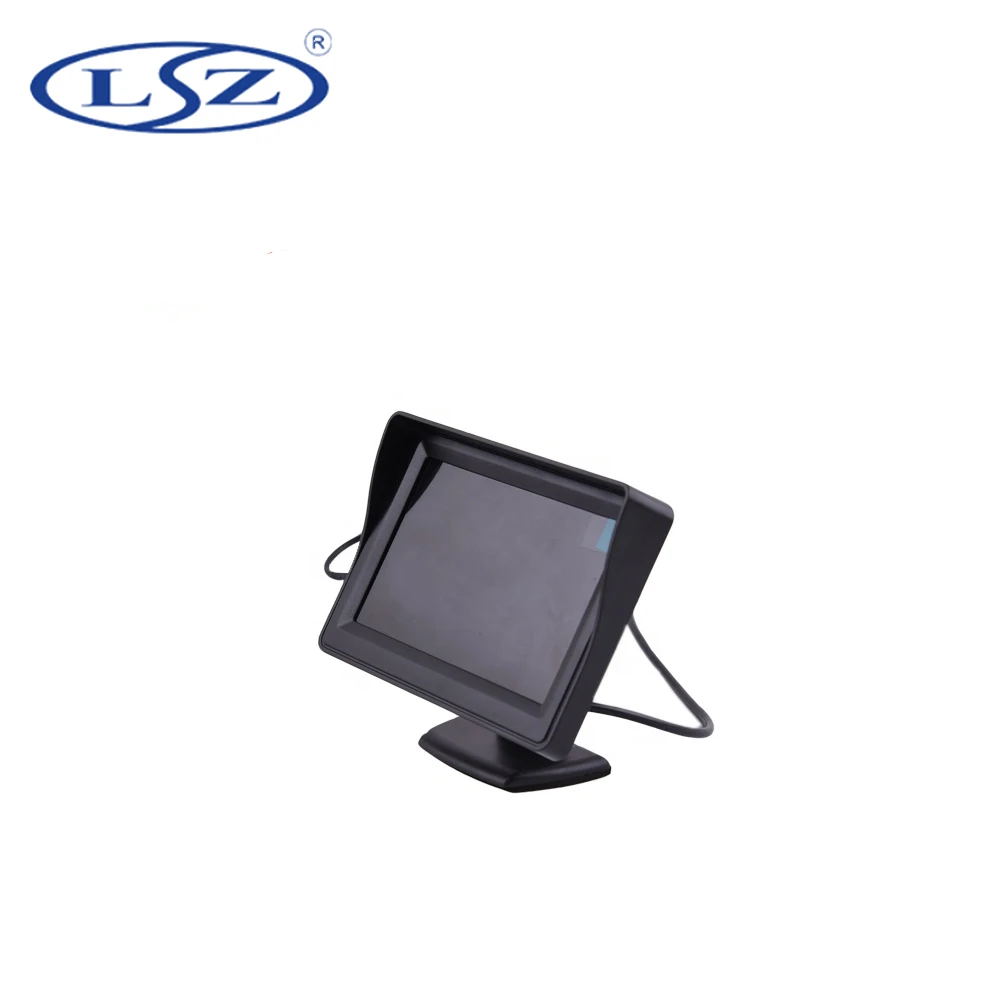 Mini 4.3 inch Vehicle Bus Car Truck Taxi Trailer Color LCD TFT TV Monitor mdvr