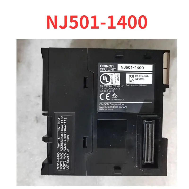 

90% new NJ501-1400 PLC module tested OK