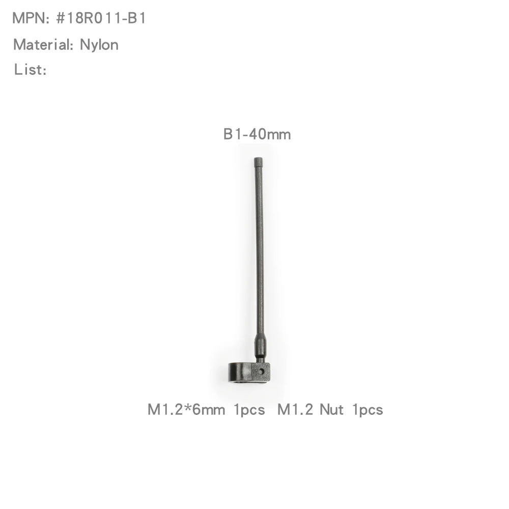 RCDream Simulierte Antenne Antenne Dekoration Signal Pol für 1/12 1/18 1/10 1/8 RC Auto Crawler TRX4m MN168 MN-222 MN82 Mn99s UDR