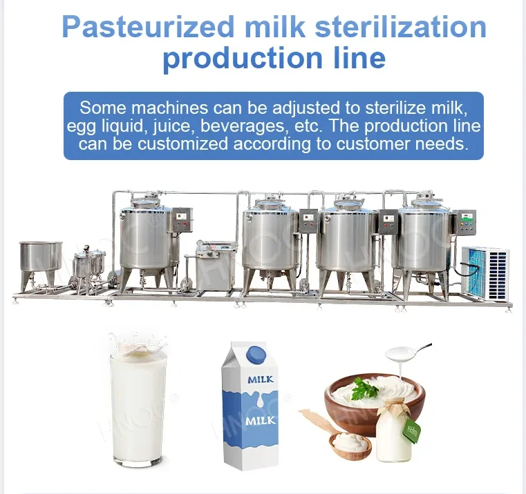 Fully Automatic Industrial Greek Yogurt Production Line Milk Maker Machine Dairy Product Yogurt Make Machine