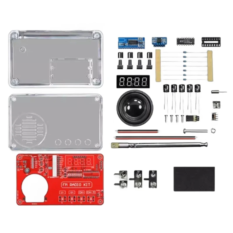 50-108MHz FM Broadcasting DIY for Students and Maker to Understand Circuitry and Electronics