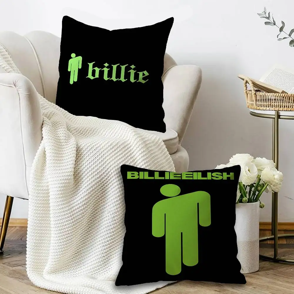 B-Billie Singer E-Eilish Maple Design Cushion Cover Happy Autumn Harvest decor Holiday Decorati Pillow Cover