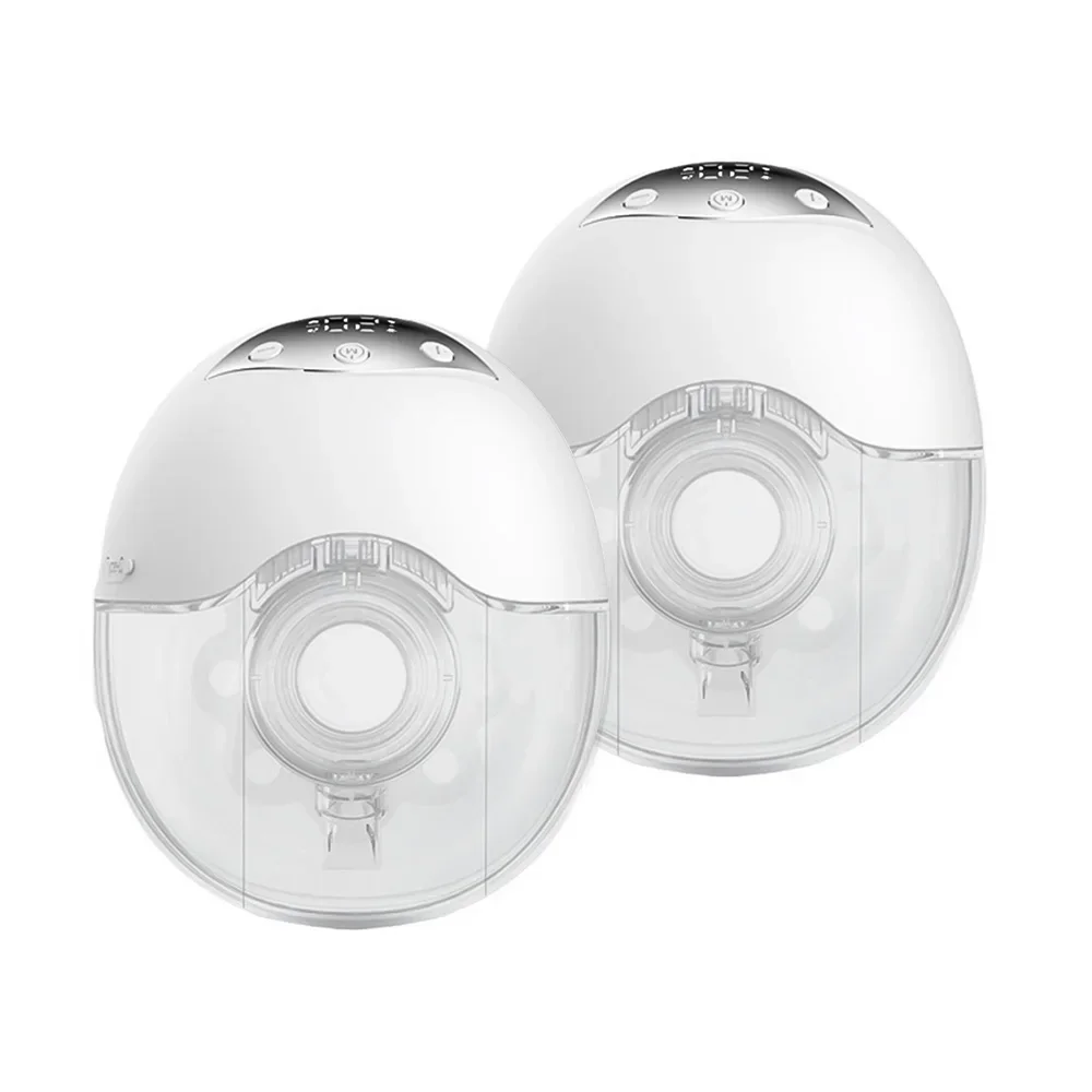 

Wearable Electric Breast Pump 4 Modes 12 Suction Levels Milk Collector 210ml Capacity Breast Pumps with BPA-Free