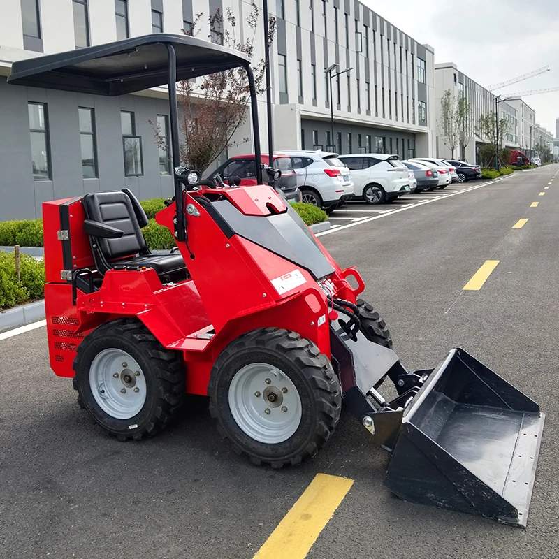 جرافة انزلاقية مدمجة مخصصة مع حديقة الطريق السريع لإزالة الثلج