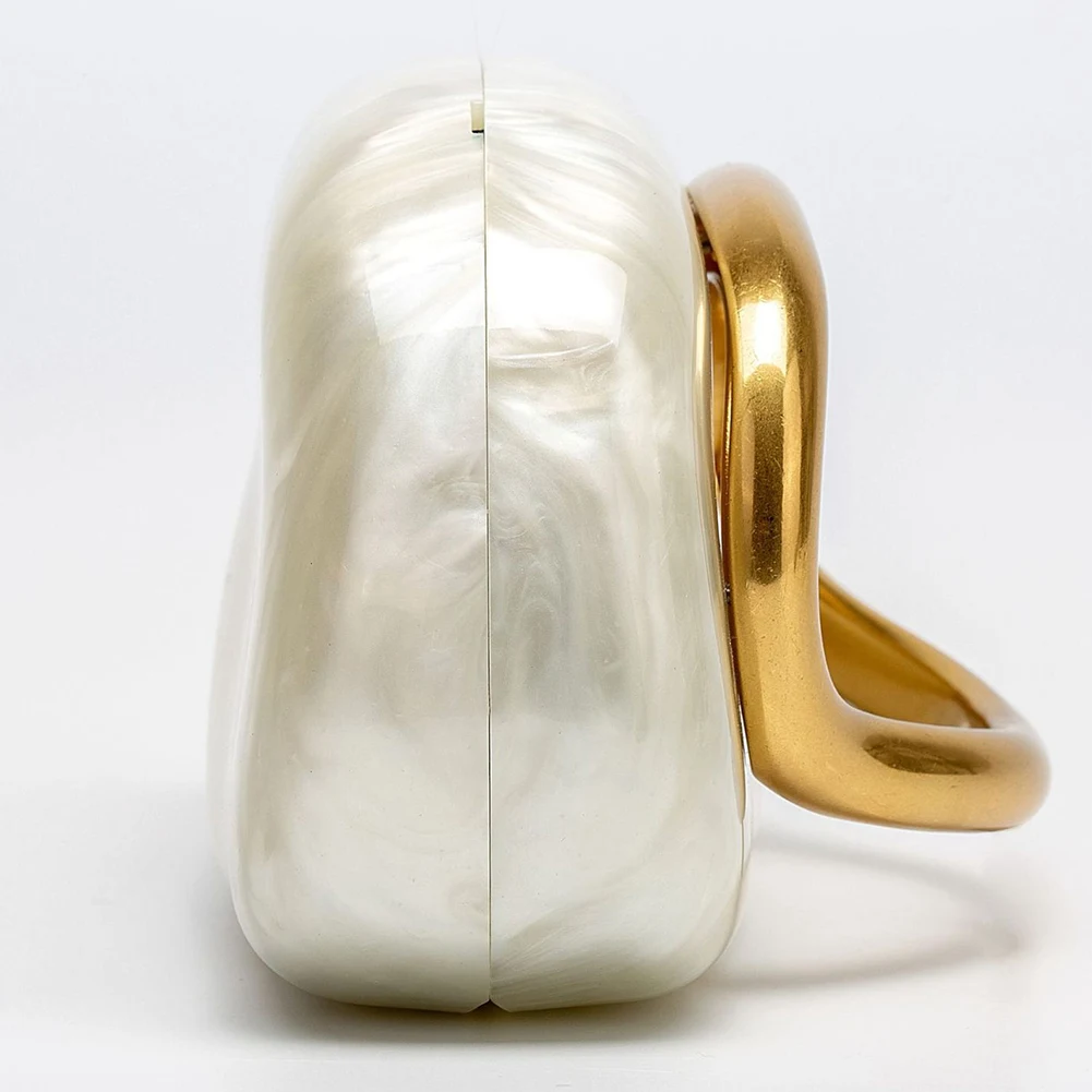 

Women All-Match Shoulder Bag Acrylic Versatile Sling Bag Elegant Evening Bag Shopping Travel Party Phone Bag