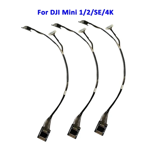 Imagen 2 del producto Cable de señal Mini 2 para cámara cardán DJI Mini 1/2/SE/4K, Cable PTZ, transmisión de línea de señal, Cable flexible, pieza de reparación Coaxial de cámara