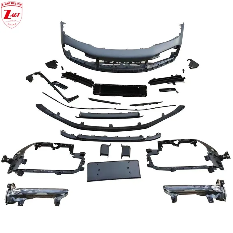 Kit de carrocería Z-ART 992 Turbo S para Porsche 992 911, Kit de actualización de inyección PP para 911 2019 + piezas de estilo de coche