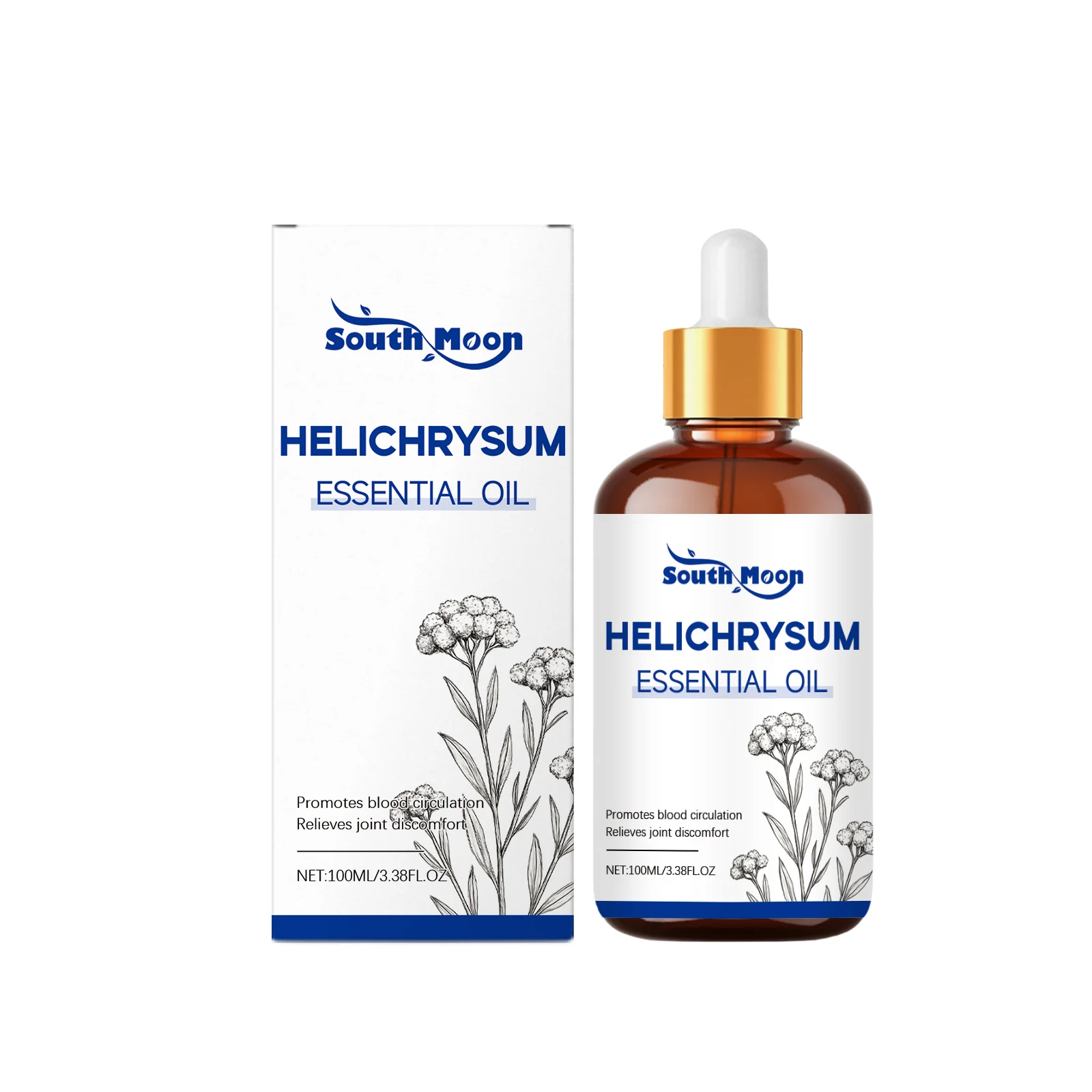Body care essential oil nourishes, comforts, reduces joint pain, improves joint flexibility, and is applied externally.