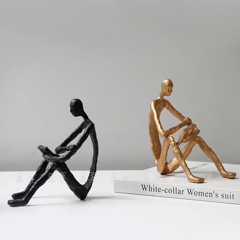 Creative Acrobat Characters Sculpture Ornaments Desk Decoration Acrobatic Performer Abstract Figures Statue Room Aesthetic Decor