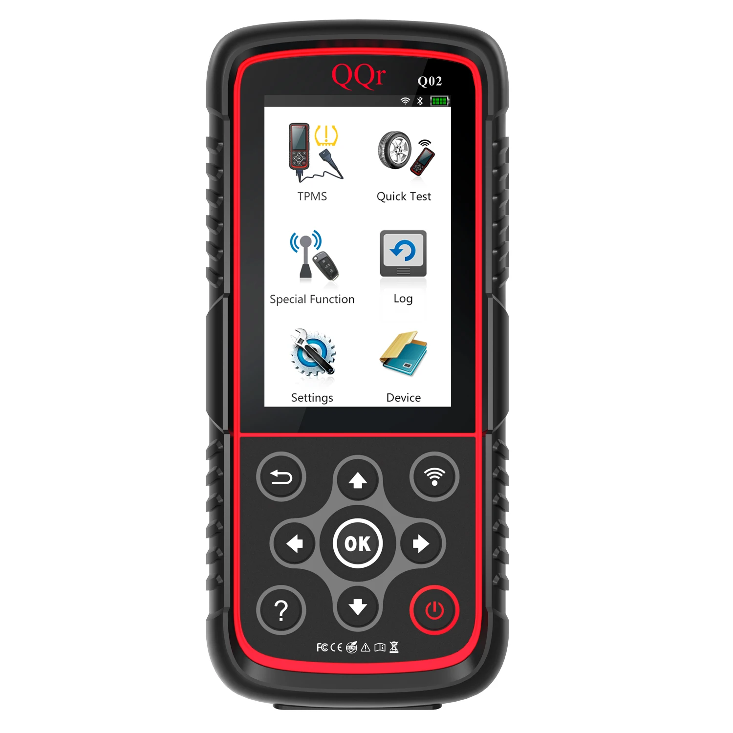 

Auto Car Diagnostic OBD Tool, QQr TPMS Reader Scanner ECU Universal OBD2 Scanner Diagnostic Device