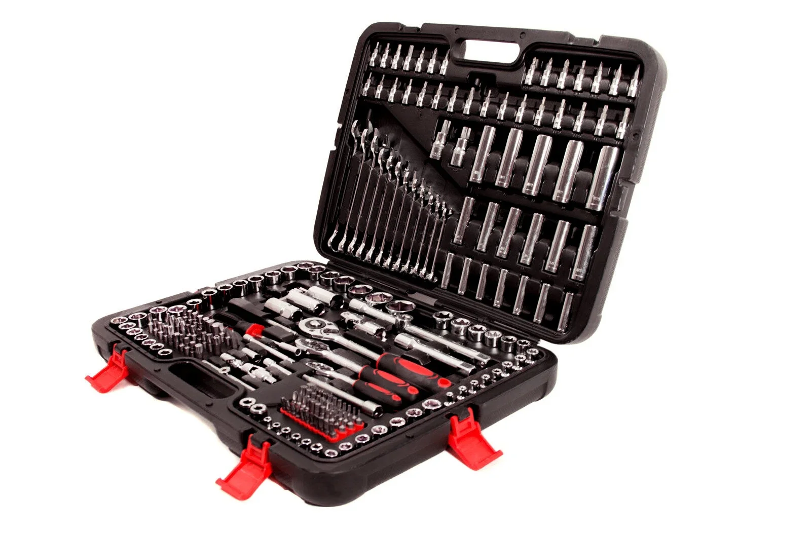 2025215 Sets Multi-Function Socket Ratchet Wrench Household Auto Repair Toolbox Hardware Set for Workshop Use