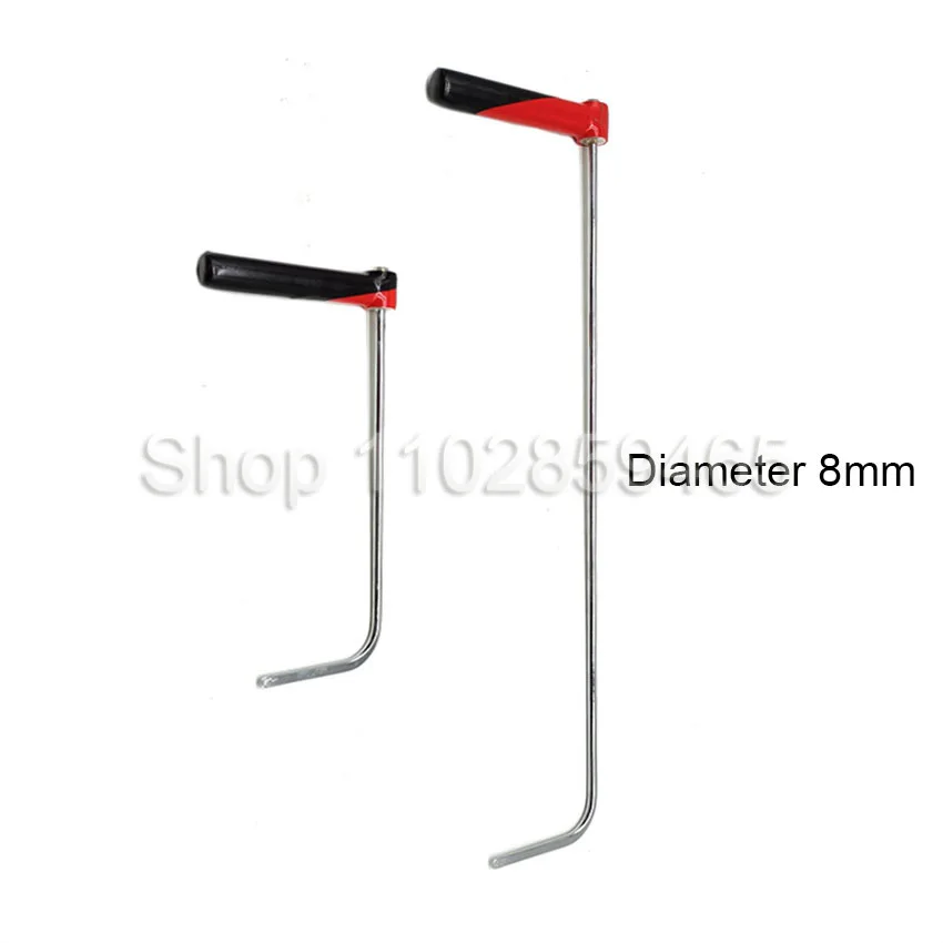 Adjustable Handle Hook And Rod For Car Dent Repair Car Dent Removal Tools Kit