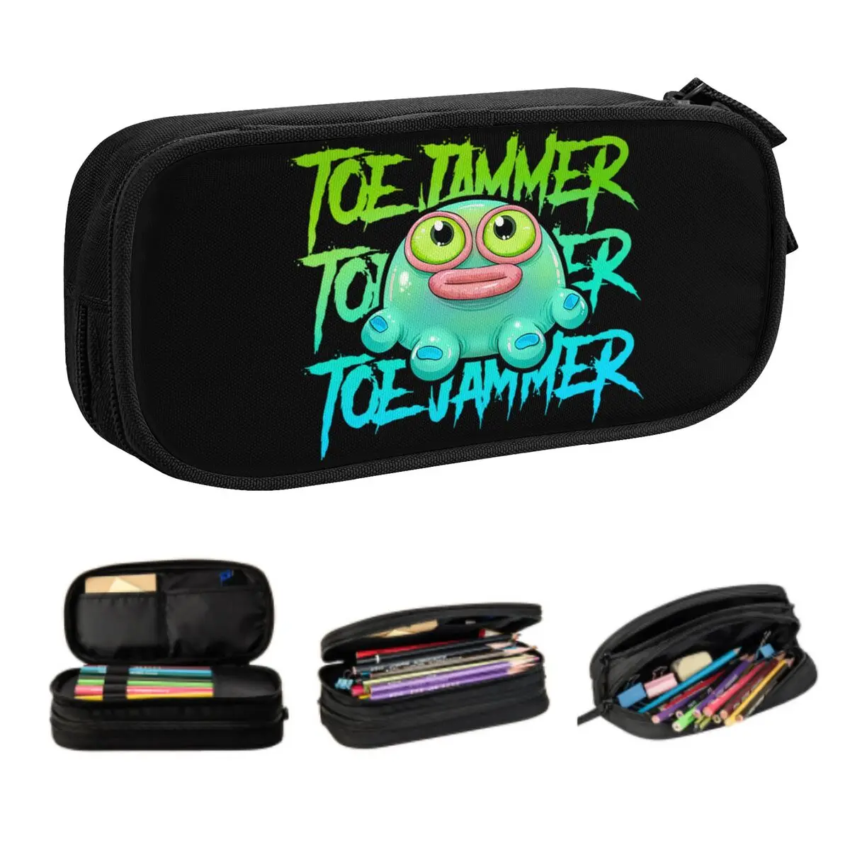 Custom Kawaii My Singing Monster Pencil Cases for Boys Gilrs Big Capacity Pencil Box School Accessories