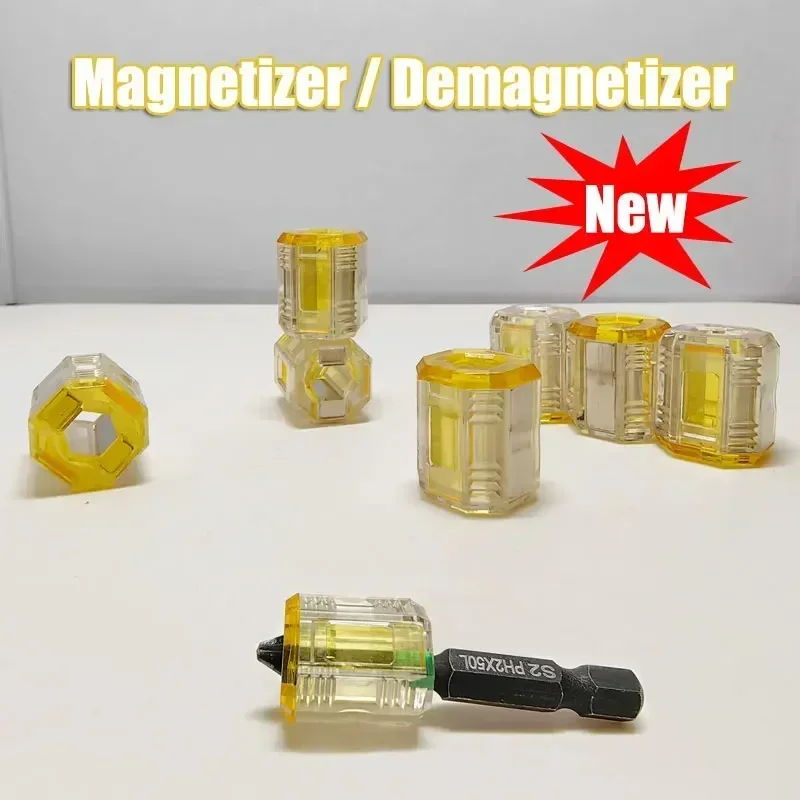 1PC New Screwdriver Magnetizer Demagnetizer Powerful Srewdrive Plus Magnetic Device Pick Up Tools for Screwdrives High Quality