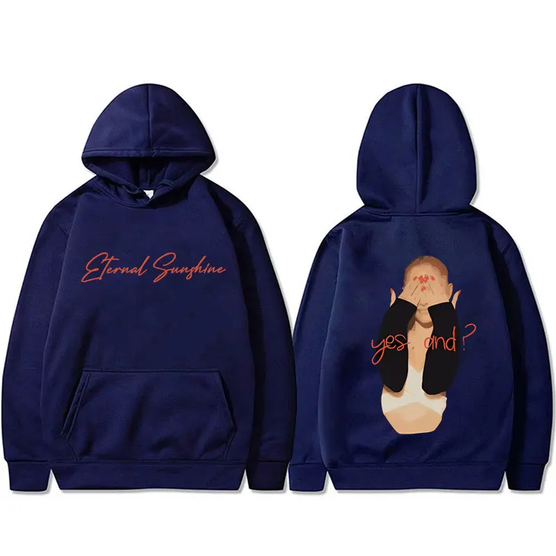 Singer Ariana Grande Yes and Music Graphic Hoodie Male Fashion Hip Hop Pullover Men Women Casual Fleece Cotton Hooded Tracksuit