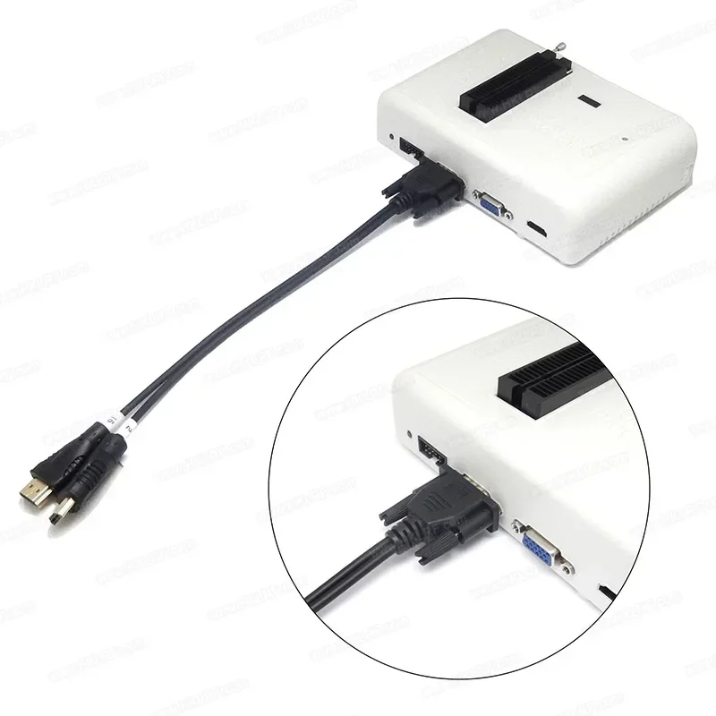 เครื่องโปรแกรมมิ่งอเนกประสงค์ RT809H EMMC USB พร้อมอะแดปเตอร์ซ็อกเก็ต 51 ตัว ซ็อกเก็ต TSOP48 ที่ยึดสำหรับเขียนข้อมูล BGA