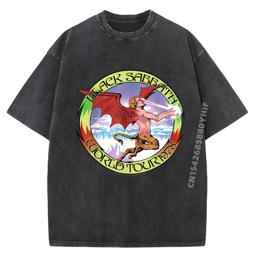 

Футболка с рисунком World Tour 1978, мужские топы, футболки с принтом в стиле хип-хоп, мужская уличная одежда, стираные футболки, идея подарка