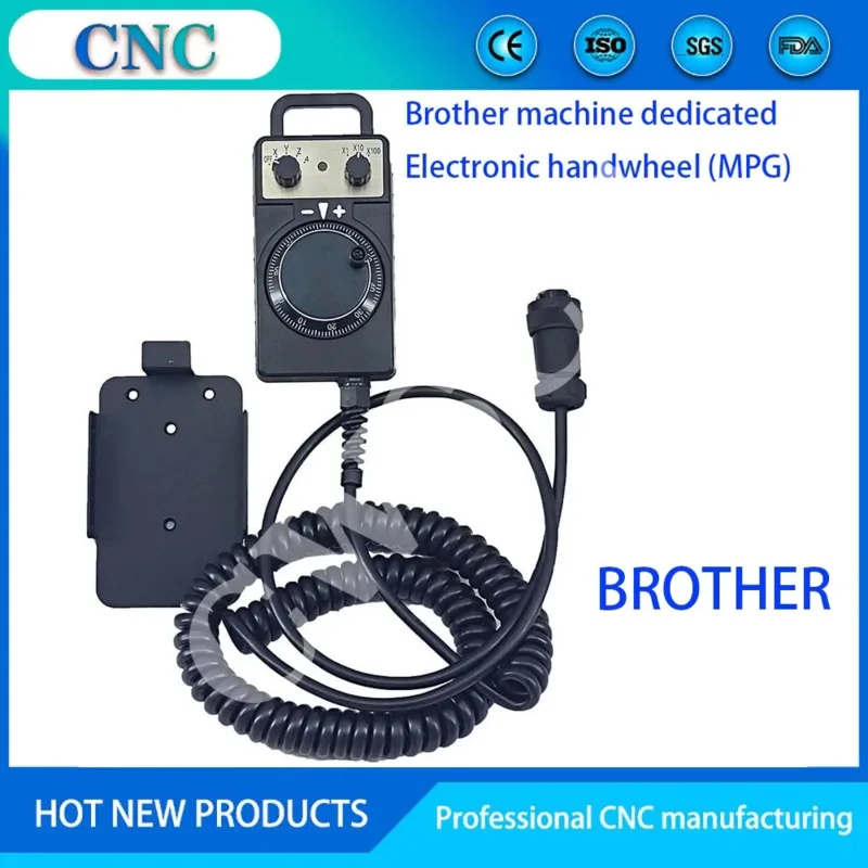 New Brother machine tool controller electronic handwheel with plug plug and play free washing Brother MPG