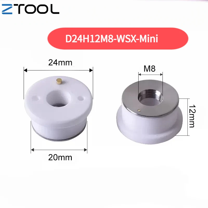 Special Laser Ceramic Body Nozzles Holder D32/28 Precitec-KTXB Raytools-3D WSX-Mini TONY for Fiber Laser Cutting Welding Machine