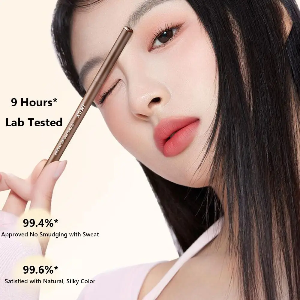 오래 지속되는 젤 아이라이너 펜슬 번짐 방지 부드러운 초미세 팁 아이라이너 정밀한 라인 초미세 팁 컬러풀 아이라이너