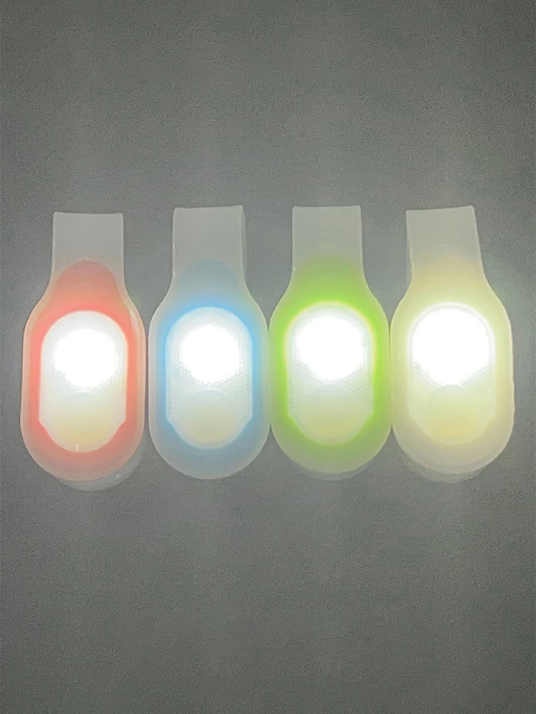 AliExpress NONE 1 Set Clip-On Bike Backpack Warning Lamp Mini Rechargeable Magnetic Silicone LED Safety Light For Outdoor Sport Camping Hiking