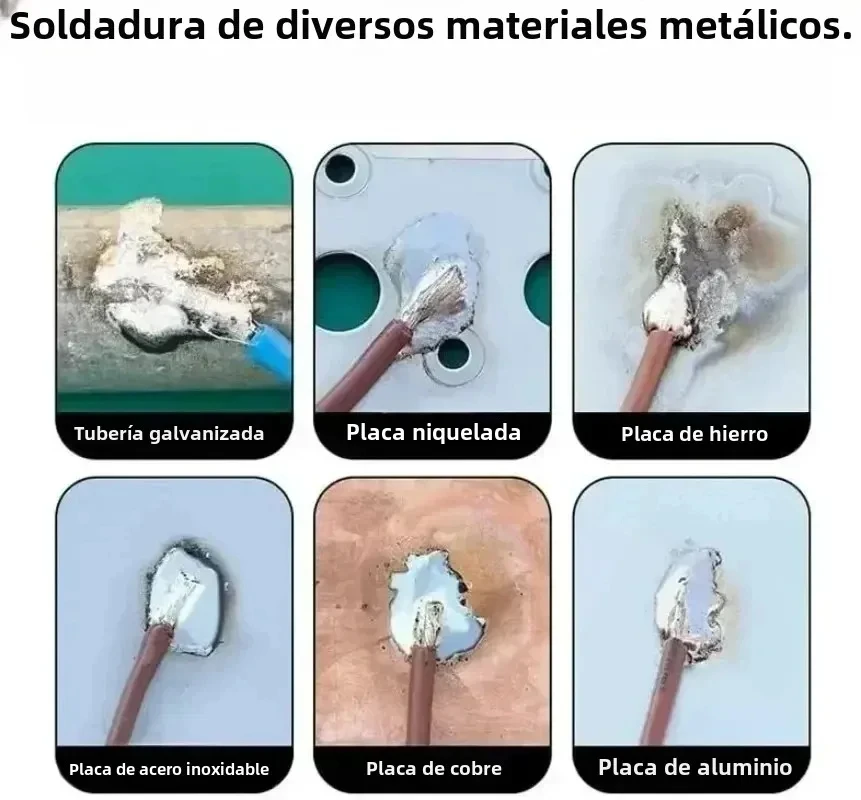 Universal Copper Aluminum Fux-cored Electrodes Welding Rods Easy Melt Weld Wire for Steel Copper Aluminum Iron Refrigerator Weld view 6