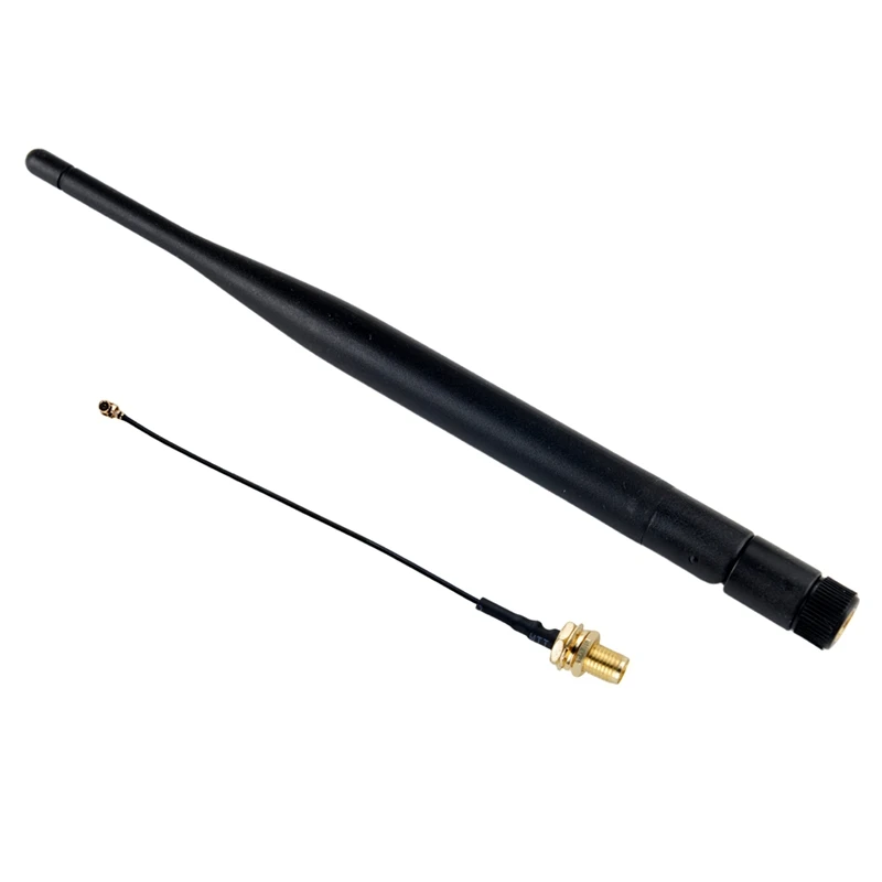 BTFL-4Pcs Antenna 5Dbi SMA Male With  Extenstion Cable Omni-Directional Lora Antenna