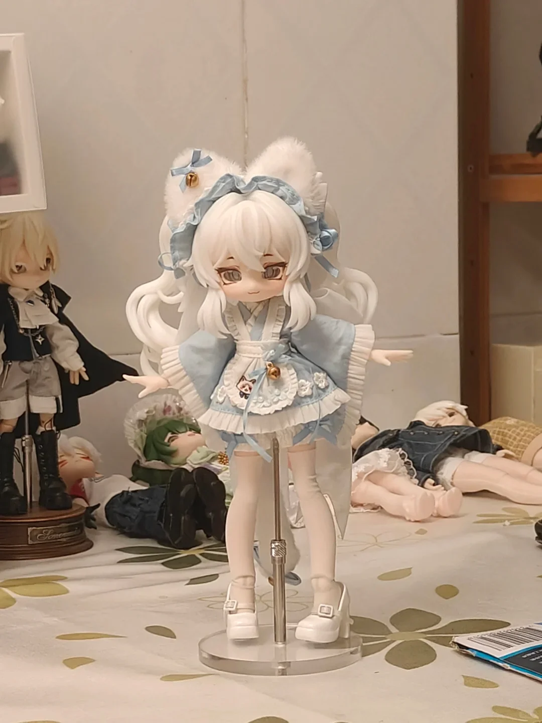 

Только серия одежды и десертов Черника Lulu Riva Одежда Ob11 Кукла Bjd12 Разделенная юбка Кукольное платье ручной работы Подарочный комплект