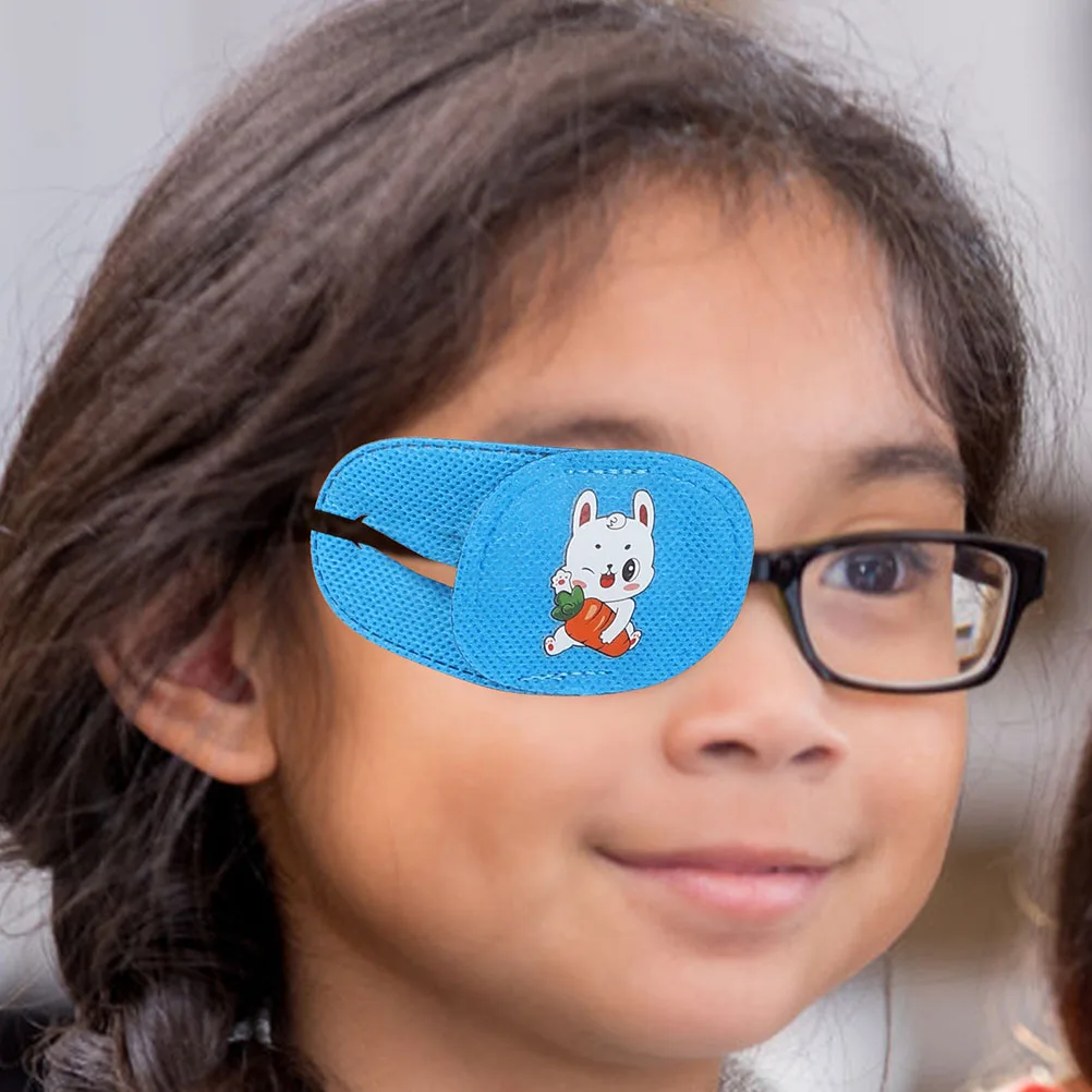 

12 Pcs Kids Eye Patches Amblyopia Goggles Reusable Eyepatch Blindfold Pirate Training Glasses Lightweight Comfortable Vision