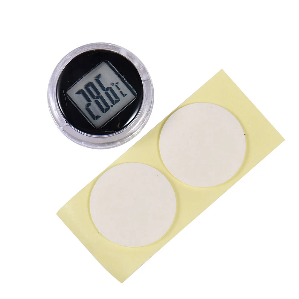 -20℃~70℃ Mini Thermometer Electronic Thermometer High Precision Digital Display Pasteable Dashboard Outdoor Waterproof