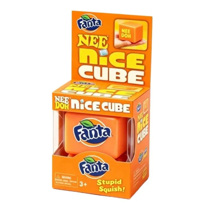 

Needoh Nice Cube Sensory Stress Reliever Fidget Tool for Anxiety & Focus Desk Sensory Cube for Adults & Kids