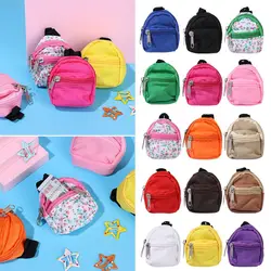 New Keychain Child Gift Mini Backpack Rucksack Doll Bag Travel Case