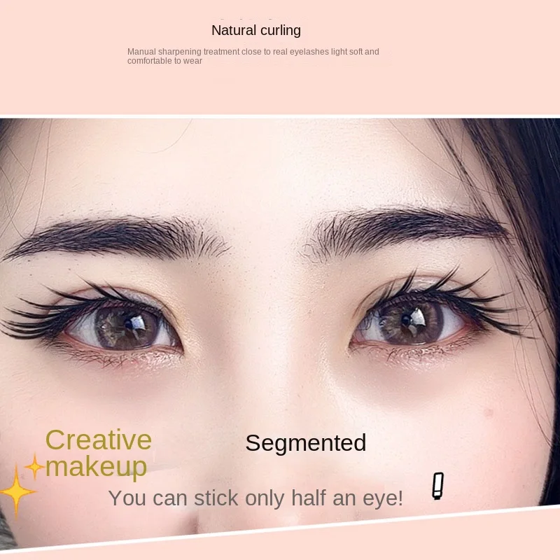 Skew Fly tipo seccional pestañas postizas rizo grueso cómic europeo y americano pestañas acampanadas extensión de pestañas herramientas de maquillaje