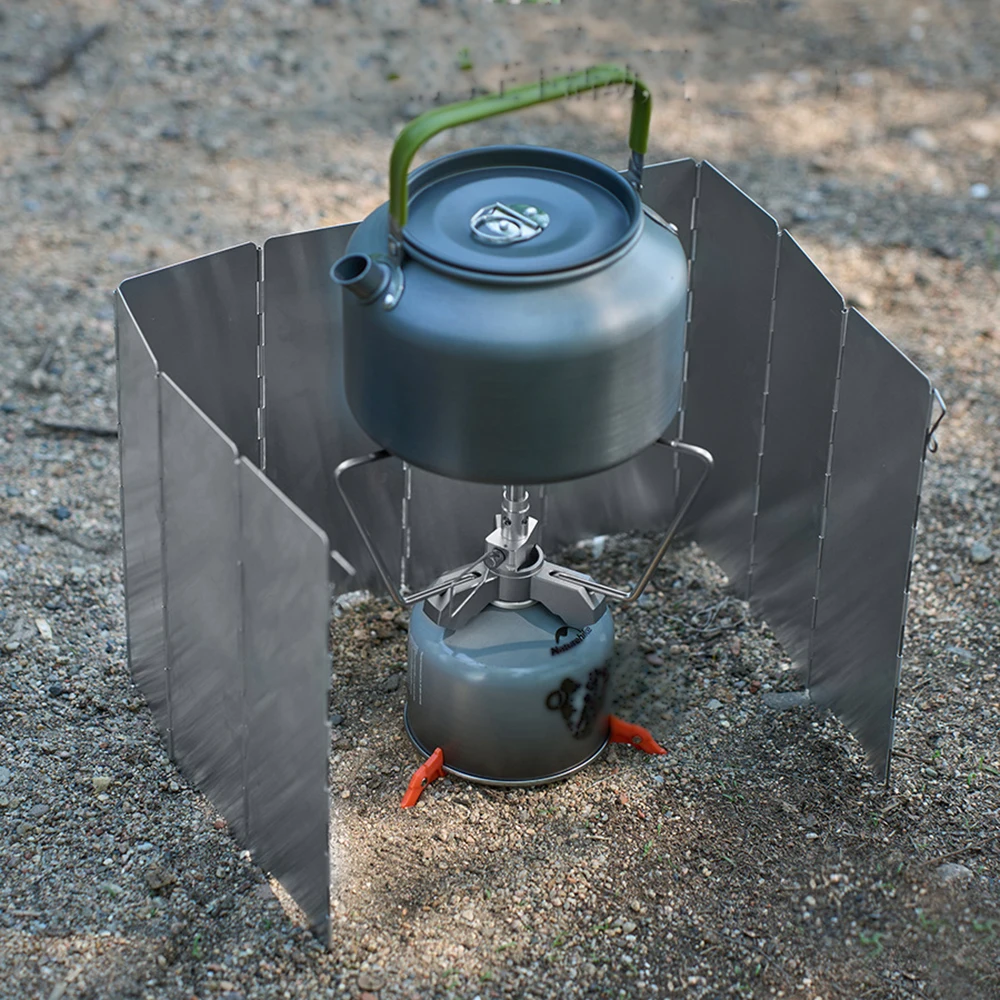 Parabrisas Plegable de 10 Plac - Camping Cooking Windscreen reseña y precio